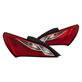 Anzo® - Black LED Tail Lights