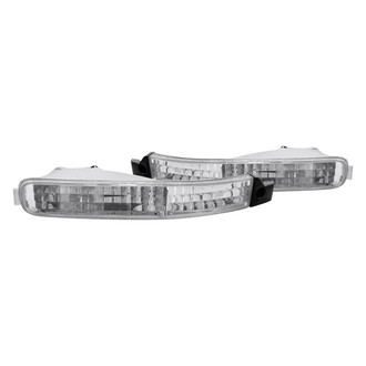 Anzo® - Chrome Crystal Turn Signal/Parking Lights