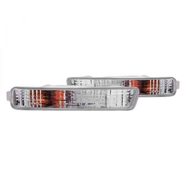 Anzo® - Chrome Crystal Turn Signal/Parking Lights, Honda Accord