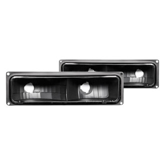 Anzo® - Black Crystal Turn Signal/Parking Lights