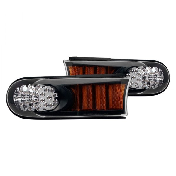 Anzo® 511078 - Black LED Turn Signal/Corner Lights