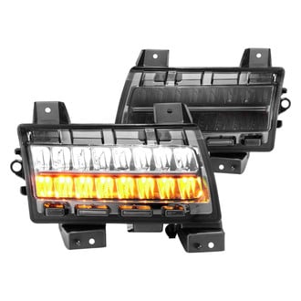 Anzo® - Sequential Chrome Smoke LED Side Marker Lights