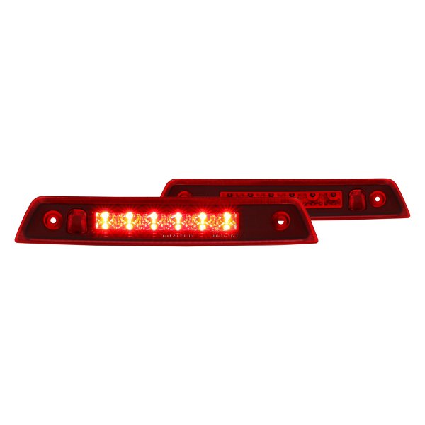Anzo® - Black/Red LED 3rd Brake Light, Jeep Grand Cherokee