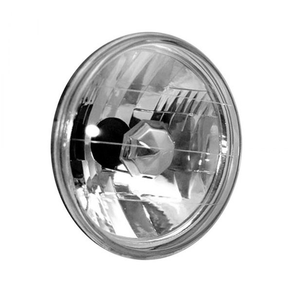 Anzo® - 7" Round Chrome Euro Headlight