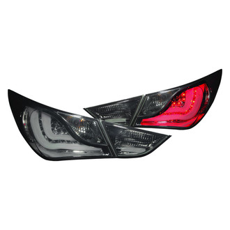Anzo® - Smoke Fiber Optic LED Tail Lights