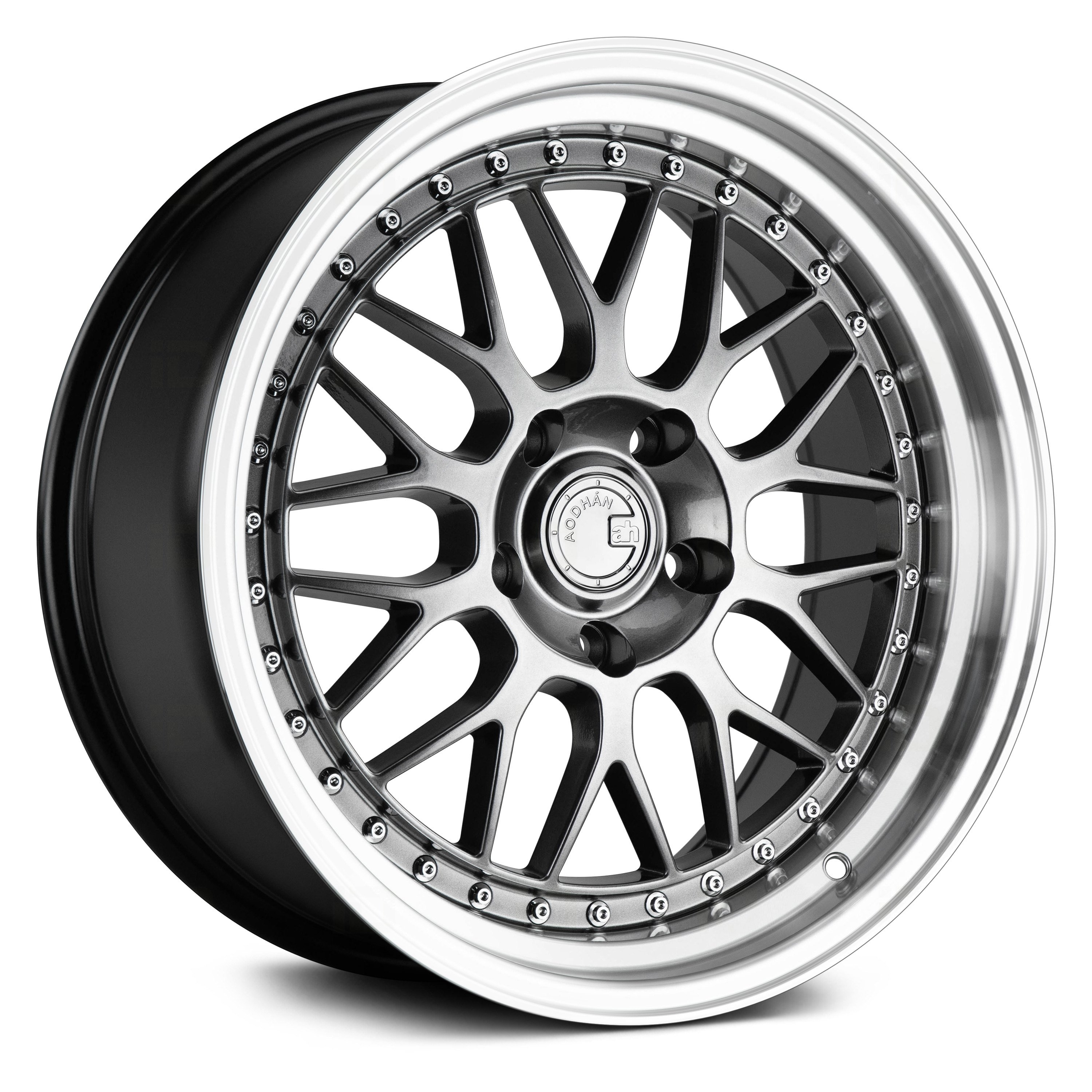 oharikoichiba立秋sale  AODHAN® AH02 Wheels - Hyper Black with Machined Lip Rims