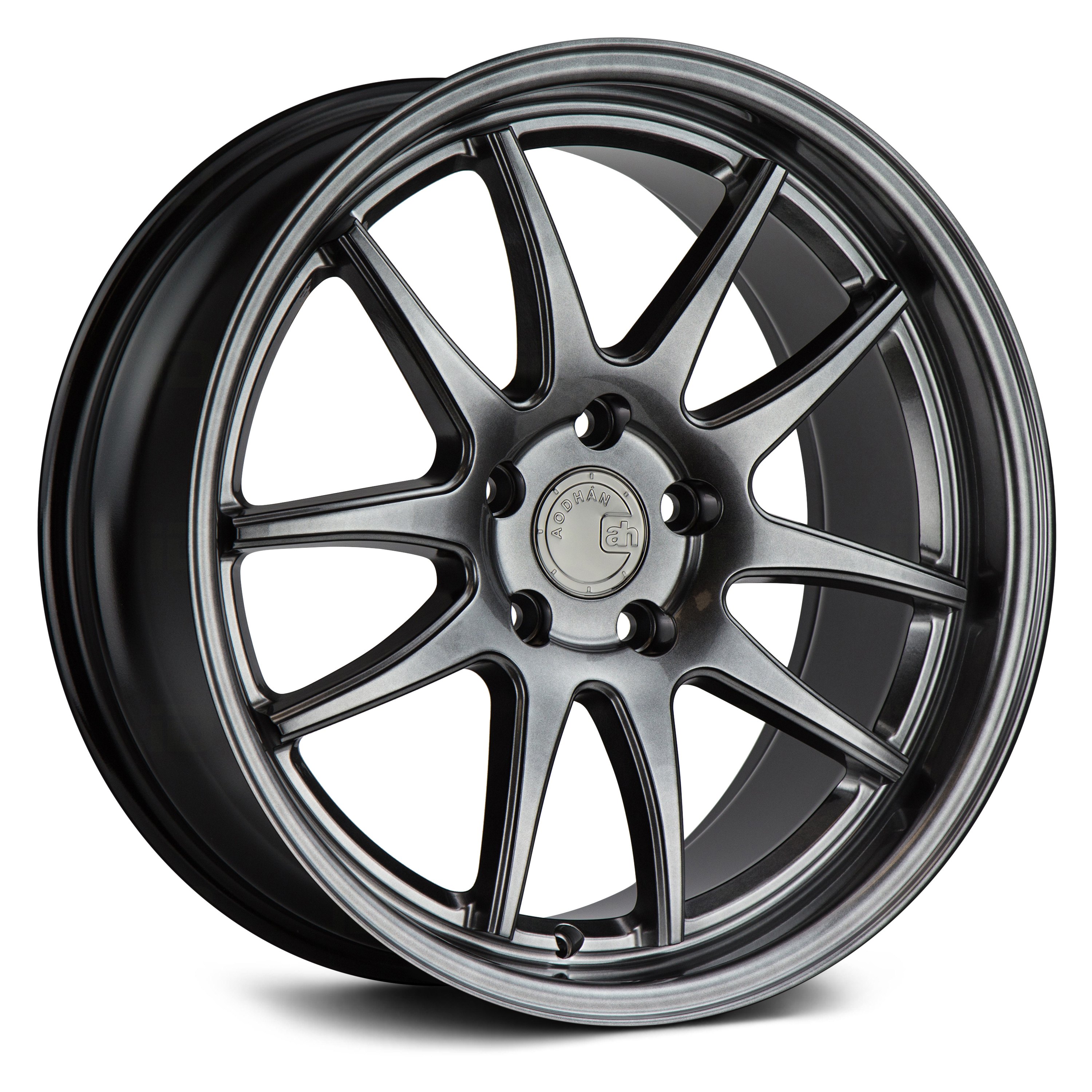 AODHAN® DS02 Wheels - Hyper Black Rims