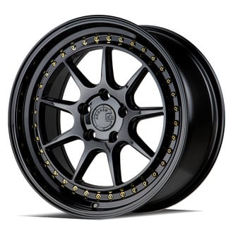 AODHAN® - DS-X Gloss Black with Gold Rivets