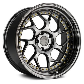 AODHAN® - DS01 Black Vacuum with Gold Rivets