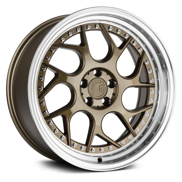 AODHAN WHEELS® - DS-01 Bronze with Machined Lip
