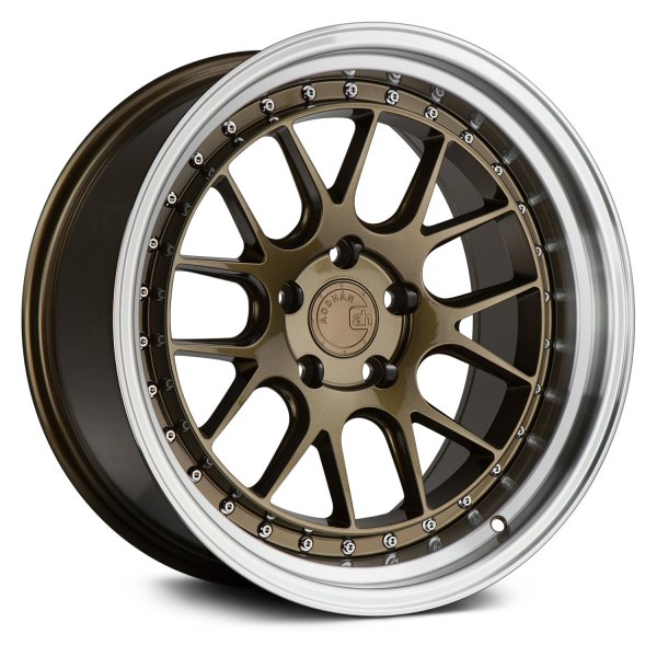 AODHAN WHEELS® - DS-06 Bronze with Machined Lip