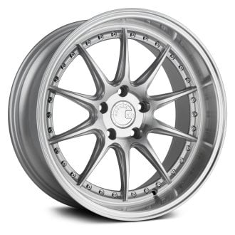 AODHAN® DS07 Wheels - Silver with Machined Face Rims
