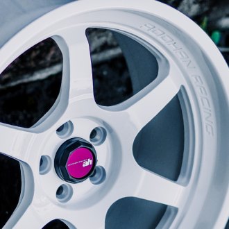 AODHAN® - AH08 White Red Center Cap