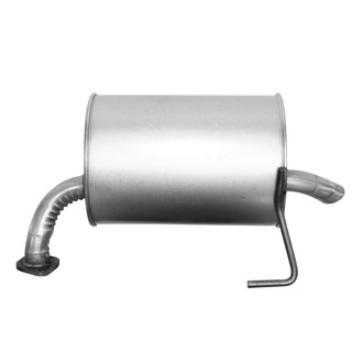 AP Exhaust® - Passenger Side Aluminized Steel Exhaust Muffler and Pipe Assembly