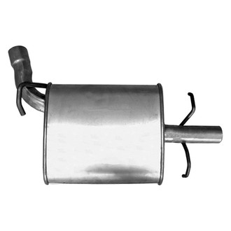 AP Exhaust® - Challenge Series Aluminized Steel Driver Side Oval Exhaust Muffler