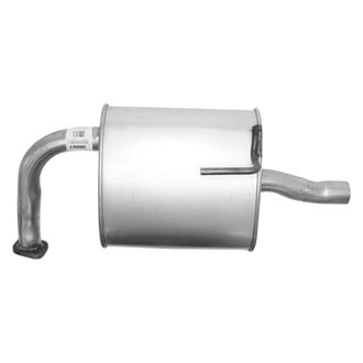AP Exhaust® - Passenger Side Aluminized Steel Exhaust Muffler and Pipe Assembly