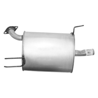 AP Exhaust® - Welded Aluminized Steel Driver Side Exhaust Muffler and Pipe Assembly