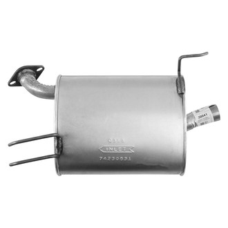 AP Exhaust® - Challenge Driver Side Oval Exhaust Muffler Assembly
