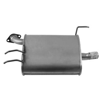 AP Exhaust® - Driver Side Aluminized Steel Exhaust Muffler