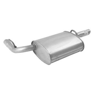 AP Exhaust® - Challenge Series Driver Side Exhaust Muffler and Pipe Assembly