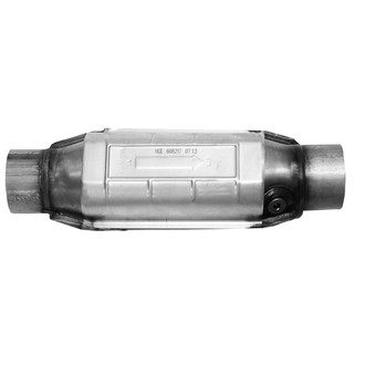 AP Exhaust® - 608 Series Universal Fit Round Body Catalytic Converter (3" ID, 3" OD)