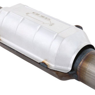 AP Exhaust® - 608 Series Universal Fit Round Body Catalytic Converter