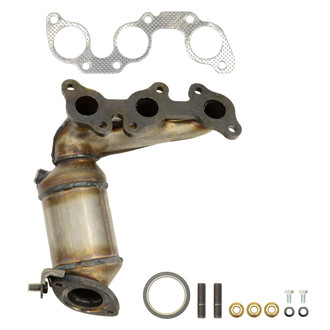 AP Exhaust® - Stainless Steel Direct Fit Exhaust Manifold with Integrated Catalytic Converter