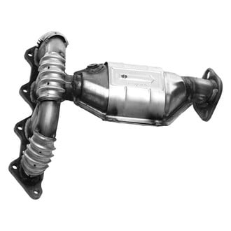 AP Exhaust® - Stainless Steel Direct Fit Exhaust Manifold with Integrated Catalytic Converter