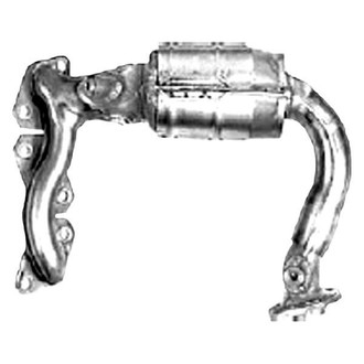 AP Exhaust® - Stainless Steel Direct Fit Exhaust Manifold with Integrated Catalytic Converter