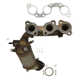 AP Exhaust® - Stainless Steel Exhaust Manifold with Integrated Catalytic Converter