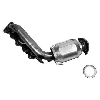 AP Exhaust® - Stainless Steel Direct Fit Exhaust Manifold with Integrated Catalytic Converter