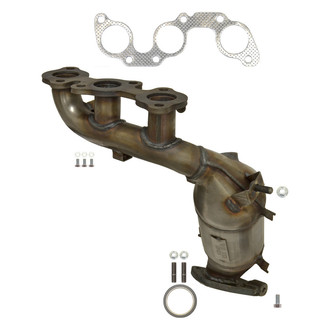 AP Exhaust® - Stainless Steel Exhaust Manifold with Integrated Catalytic Converter
