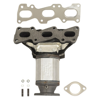 AP Exhaust® - Stainless Steel Direct Fit Exhaust Manifold with Integrated Catalytic Converter