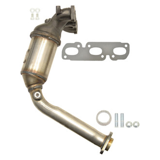 AP Exhaust® - Stainless Steel Exhaust Manifold with Integrated Catalytic Converter