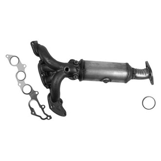 AP Exhaust® - Stainless Steel Direct Fit Exhaust Manifold with Integrated Catalytic Converter