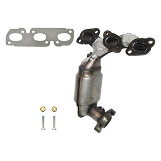 AP Exhaust® - Stainless Steel Direct Fit Exhaust Manifold with Integrated Catalytic Converter