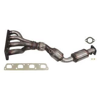 AP Exhaust® - Stainless Steel Direct Fit Exhaust Manifold with Integrated Catalytic Converter