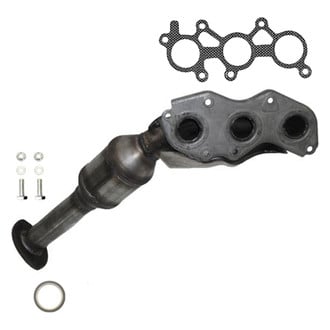 AP Exhaust® - Stainless Steel Exhaust Manifold with Integrated Catalytic Converter