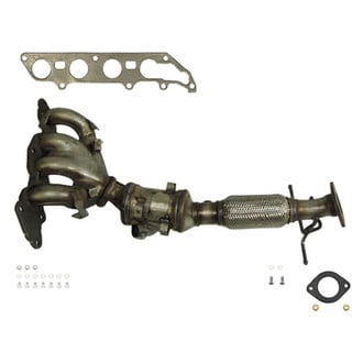 AP Exhaust® - Stainless Steel Direct Fit Exhaust Manifold with Integrated Catalytic Converter