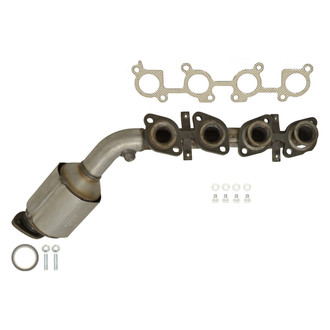 AP Exhaust® - Stainless Steel Direct Fit Exhaust Manifold with Integrated Catalytic Converter