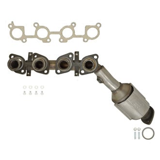 AP Exhaust® - Stainless Steel Direct Fit Exhaust Manifold with Integrated Catalytic Converter