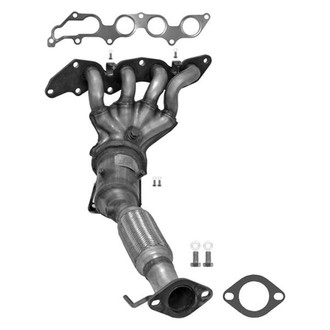 AP Exhaust® - Stainless Steel Direct Fit Exhaust Manifold with Integrated Catalytic Converter