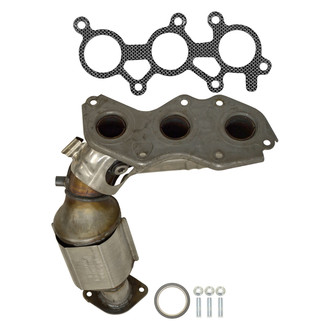 AP Exhaust® - Stainless Steel Exhaust Manifold with Integrated Catalytic Converter