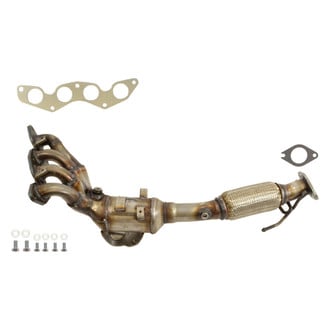 AP Exhaust® - Stainless Steel Direct Fit Exhaust Manifold with Integrated Catalytic Converter