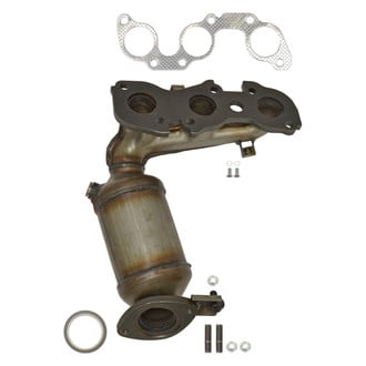 AP Exhaust® - Stainless Steel Direct Fit Exhaust Manifold with Integrated Catalytic Converter