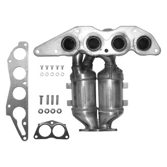 AP Exhaust® - Stainless Steel Direct Fit Exhaust Manifold with Integrated Catalytic Converter