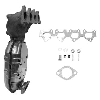 AP Exhaust® - Stainless Steel Direct Fit Exhaust Manifold with Integrated Catalytic Converter