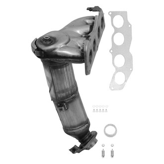 AP Exhaust® - Stainless Steel Direct Fit Exhaust Manifold with Integrated Catalytic Converter