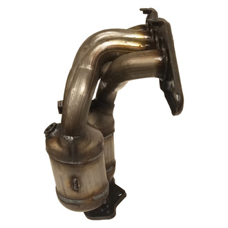 AP Exhaust® - Stainless Steel Direct Fit Exhaust Manifold with Integrated Catalytic Converter