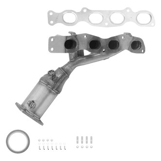 AP Exhaust® - Stainless Steel Direct Fit Exhaust Manifold with Integrated Catalytic Converter